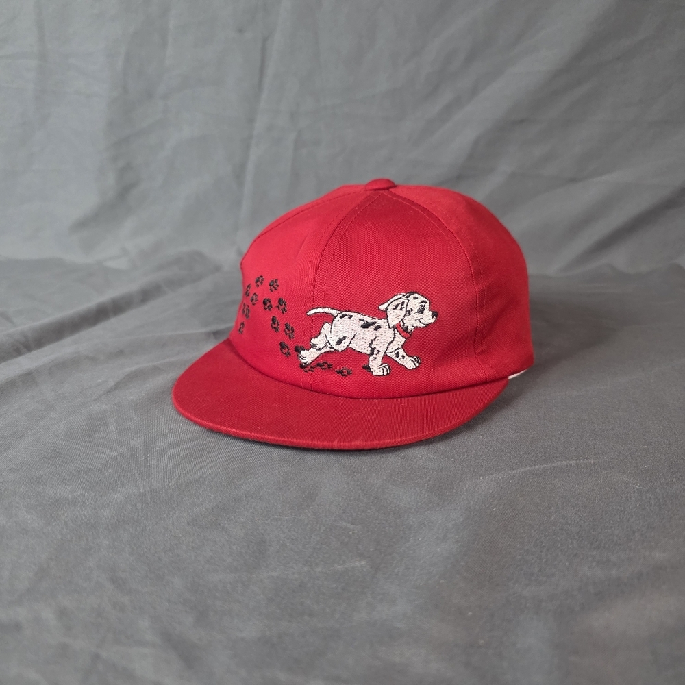Vintage Disney 101 Dalmatians Annco Red Kid's Hat Cap